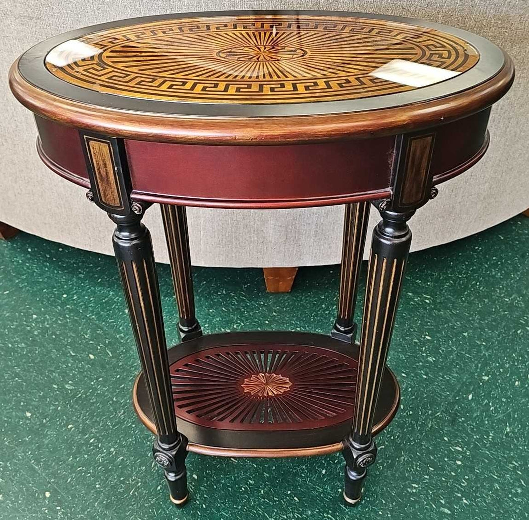 Decorative Oval Accent Table