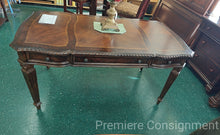 Load image into Gallery viewer, &quot;Old World Walnut  Burl&quot; Writing Desk...by Hekman
