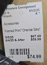 Load image into Gallery viewer, Framed Print &quot;Oriental Silks&quot;
