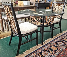 Load image into Gallery viewer, Five Piece Rattan / Glass Dinette Set...by Panama Jack
