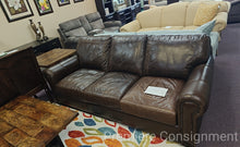 Load image into Gallery viewer, &quot;Almond Paisley&quot; Leather Sofa...by USA  Premiium Leather
