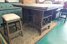 Load image into Gallery viewer, Rustic Hi-Top Table w/ Six Seats
