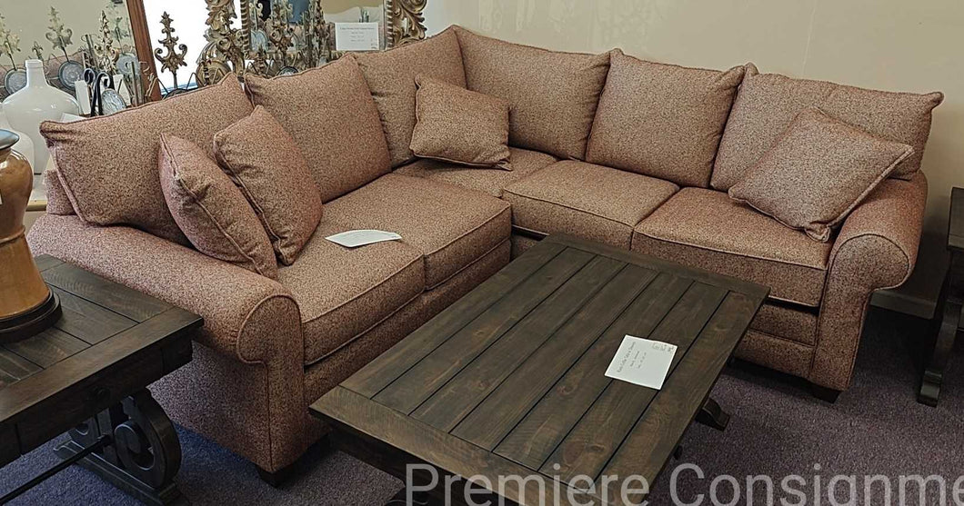 Two Piece Sectional Sofa...by Bassett