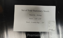 Load image into Gallery viewer, Set of Four Stationary Stools...by Holsag

