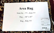 Load image into Gallery viewer, Poly Area  Rug
