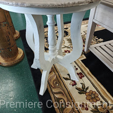 Load image into Gallery viewer, &quot;Distressed&quot; Round Accent Table
