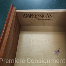 Load image into Gallery viewer, Cherry Magazine Rack / End Table...by Thomasville
