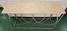 Load image into Gallery viewer, WI Foyer Table w/ Marble Top
