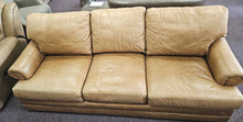 Load image into Gallery viewer, Three Cushion Leather Sofa...by Laurent Leather
