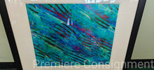 Load image into Gallery viewer, Framed Print "Blue Abstract"
