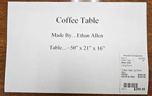 Load image into Gallery viewer, Coffee Table...by Ethan Allen
