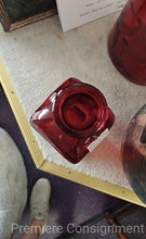 Load image into Gallery viewer, Red Glass Square Jug...by San Miguel

