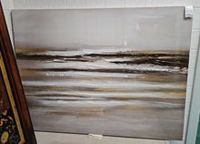 Load image into Gallery viewer, Frameless Canvas Painting &quot;Abstraact Beach Waves&quot;
