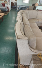 Load image into Gallery viewer, &quot;Scalloped&quot; Sectional Sofa...by A.R.T.
