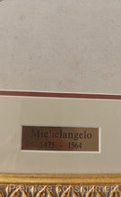 Load image into Gallery viewer, &quot;Study for the Head of Leda&quot; Lithograph by Michealangelo with COA
