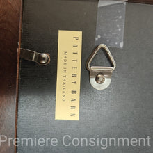 Load image into Gallery viewer, Large Pottery Barn Picture Frame with Burlap insert

