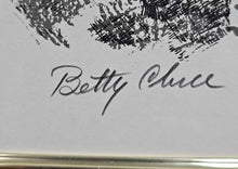 Load image into Gallery viewer, Framed Lithograph &quot;Betty Chree&quot;...by Annunziata
