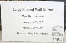 Load image into Gallery viewer, Large Framed Wall Mirror...by Uttermost
