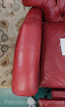Load image into Gallery viewer, Tufted Leather  Recliner Chair...by Ethan Allen
