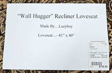 Load image into Gallery viewer, Wall Hugger Power Recliner Loveseat...by Lazyboy
