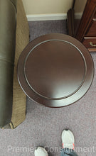 Load image into Gallery viewer, Small Round Accent Table w/ Drawer
