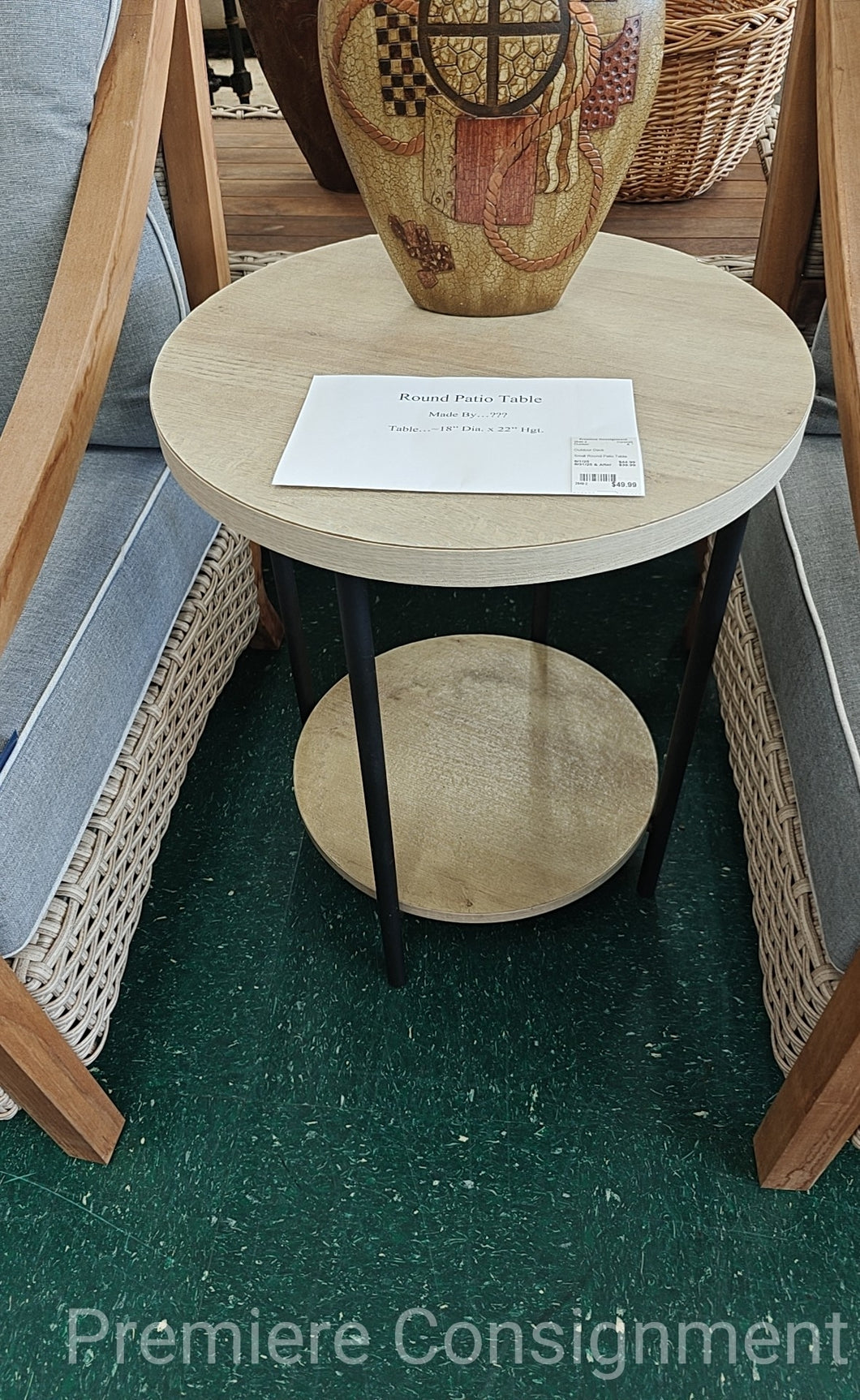 Small Round Patio Table