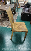 Load image into Gallery viewer, Set of Five Tiger Wood  Dining Chairs
