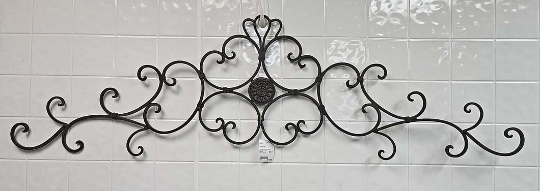 Wrought Iron Scroll  Wall Art