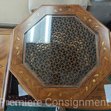 Load image into Gallery viewer, Oriental Rosewood Side Table w/ Inlay

