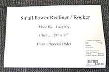 Load image into Gallery viewer, Small Power Recliner Chair...by Lazyboy
