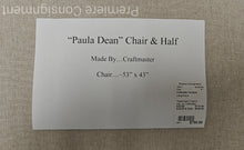 Load image into Gallery viewer, Chair &amp; Half... Paula Dean Collection by Craftmaster
