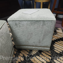 Load image into Gallery viewer, Ottoman "Cube" (NEW)...by Jessica Charles
