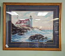 Load image into Gallery viewer, Framed Print &quot;Coast Lighthouse&quot;...by Hobby Lobby
