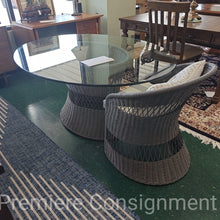 Load image into Gallery viewer, Five Piece Wicker Dinette Set
