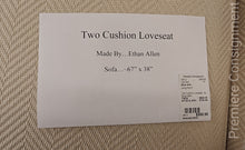 Load image into Gallery viewer, Two Cushion Loveseat...by Ethan Allen
