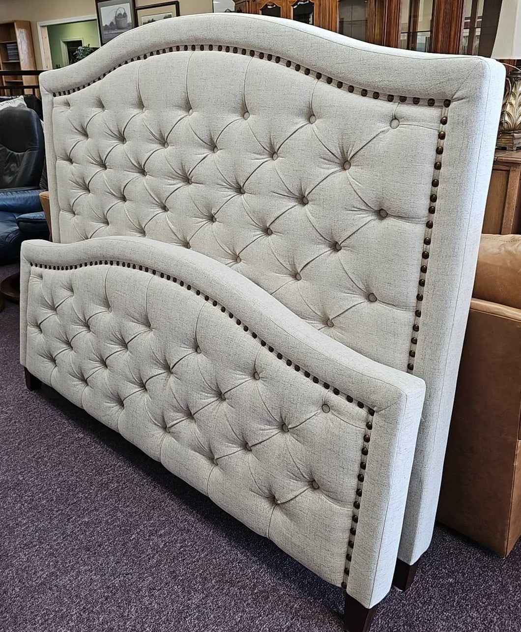 Upholstered Queen Bed...by Home Meridian