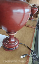 Load image into Gallery viewer, Table Lamp w/ Red Orb Base
