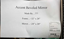 Load image into Gallery viewer, Framed Beveled Mirror
