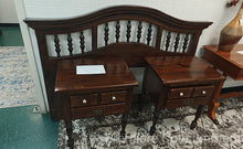 Load image into Gallery viewer, Five Piece Pine Queen Bedroom Set...Ethan Allen
