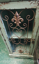 Load image into Gallery viewer, Small Green Decorative Storage Cabinet
