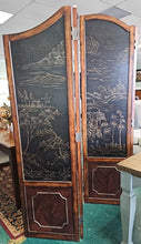 Load image into Gallery viewer, Four Panel &quot;Oriental&quot; Room  Divider
