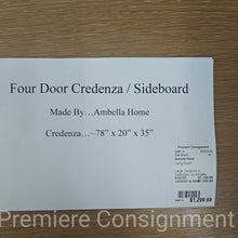 Load image into Gallery viewer, Large Credenza or Sideboard... by Ambella Home
