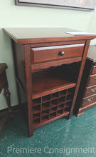 Load image into Gallery viewer, Wine Rack w/ Glass Storage...by Crate &amp; Barrel
