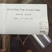 Load image into Gallery viewer, Oval Accent Table...by Broyhill
