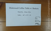 Load image into Gallery viewer, Distressed Coffee Table...by Ethan Allen
