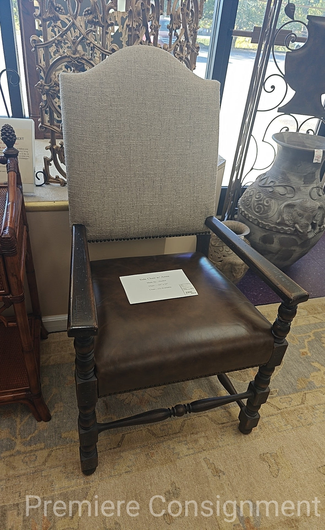 Side Chair w/ Arms...by Hooker