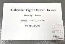 Load image into Gallery viewer, &quot;Gabriella&quot; Dresser...by Sarreid
