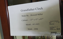 Load image into Gallery viewer, Grandfather Clock...by Howard Miller
