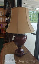Load image into Gallery viewer, Table Lamp w/ Red Orb Base
