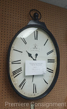 Load image into Gallery viewer, Oval Wall Clock
